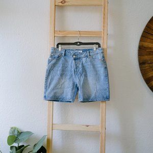 Adika Willis Wrap Denim Shorts